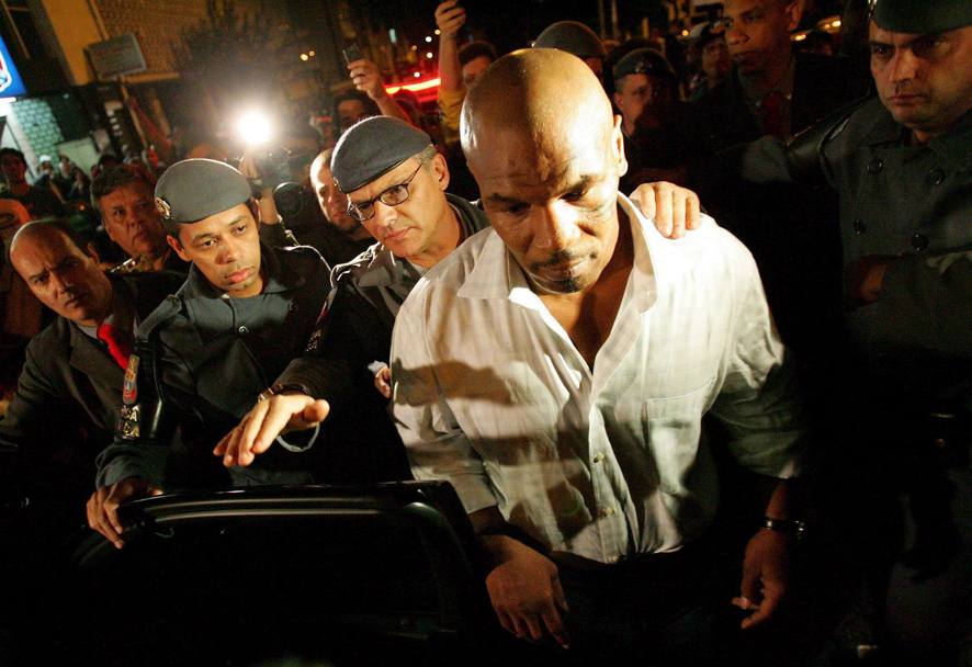 Arrestato a Rio De Janeiro nel 2005 dopo una lite con un cameraman (Ansa)